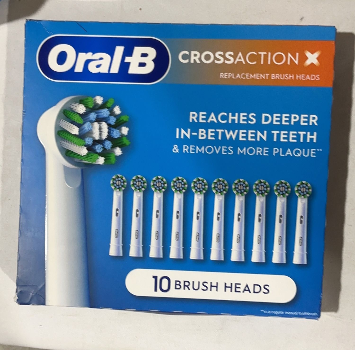 Oral-B Brush Heads 10 Ct - Model 3610583 TOL-6550545-133-Like New