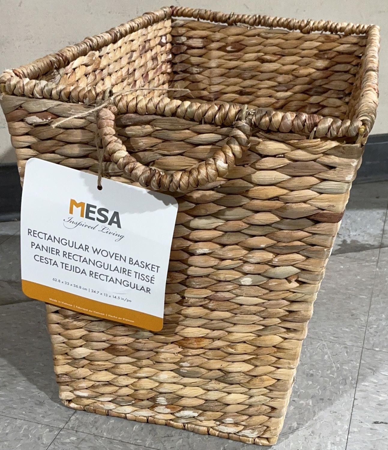 Mesa Xxl Rectangle Wicker - Model 1901740 TOL-6550545-202 Open Box