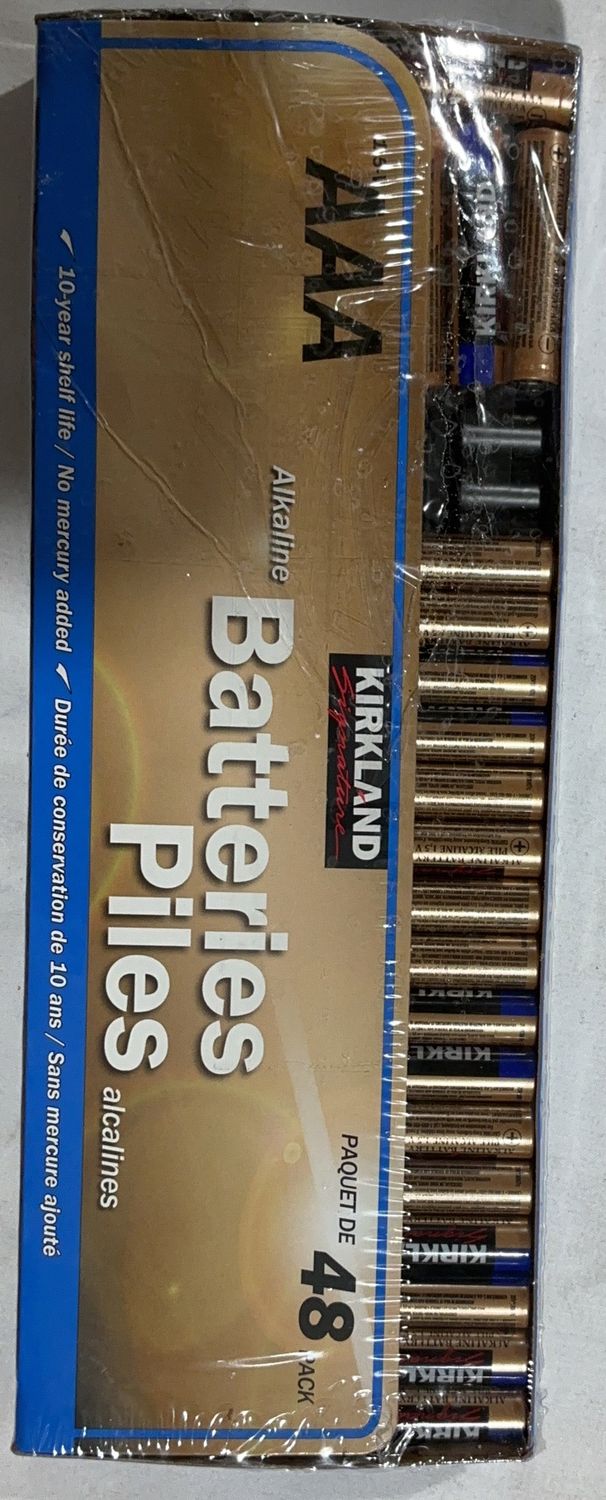 Ks Aaa Batteries 48Pk - Model 176073 TOL-6550545-252 open box