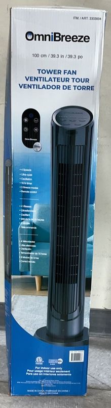 Omni Breeze Tower Fan - Model 3333004
