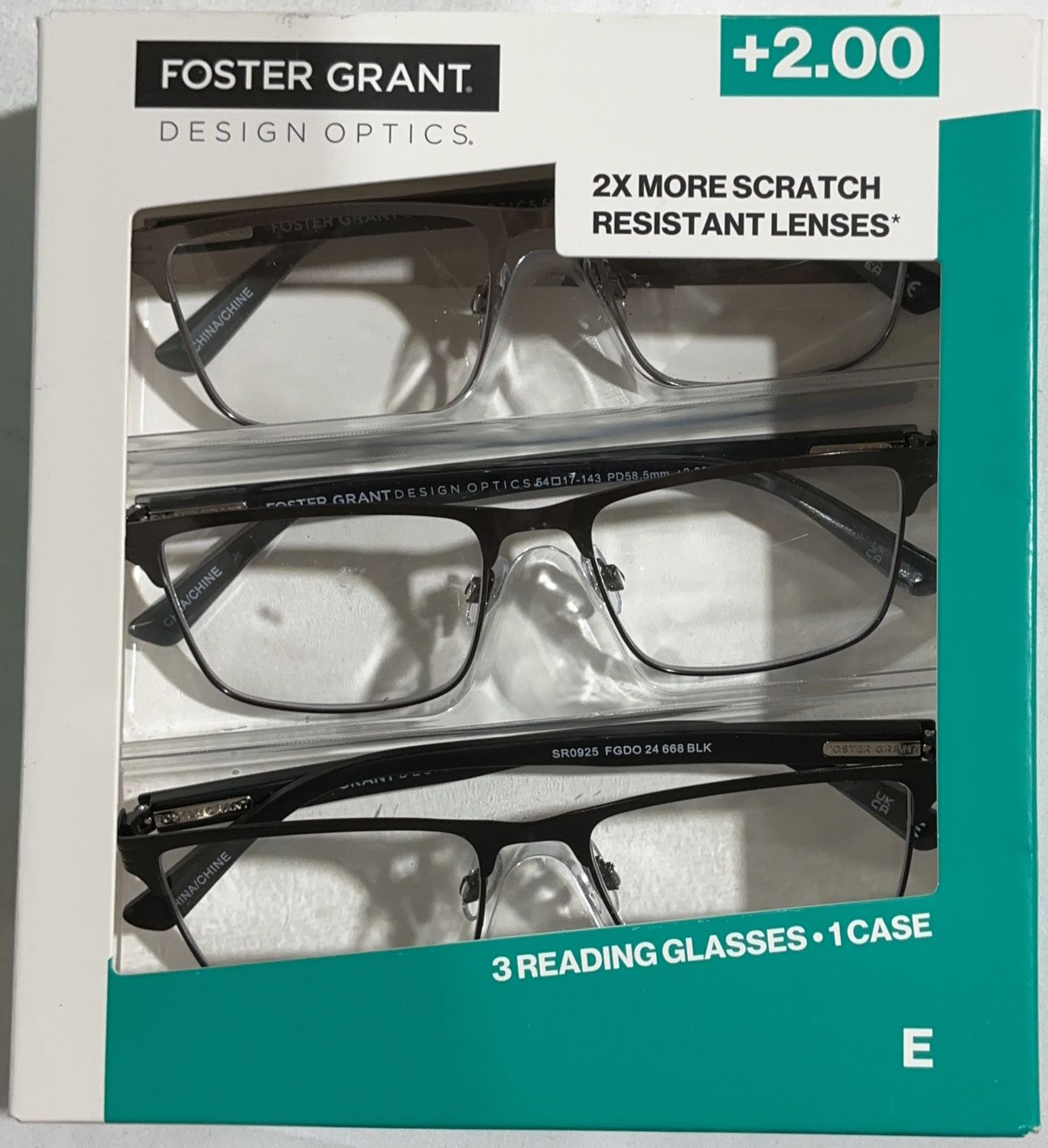 668 Metal Square 3Pk - Model 1908254 TOL-6550545-160 open box 