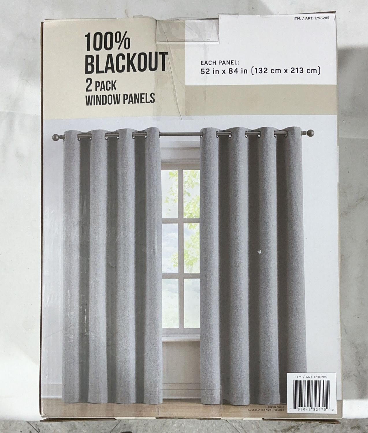 Piper B/O Curtain - Model 1796285 TOL-6550545-188-Like New