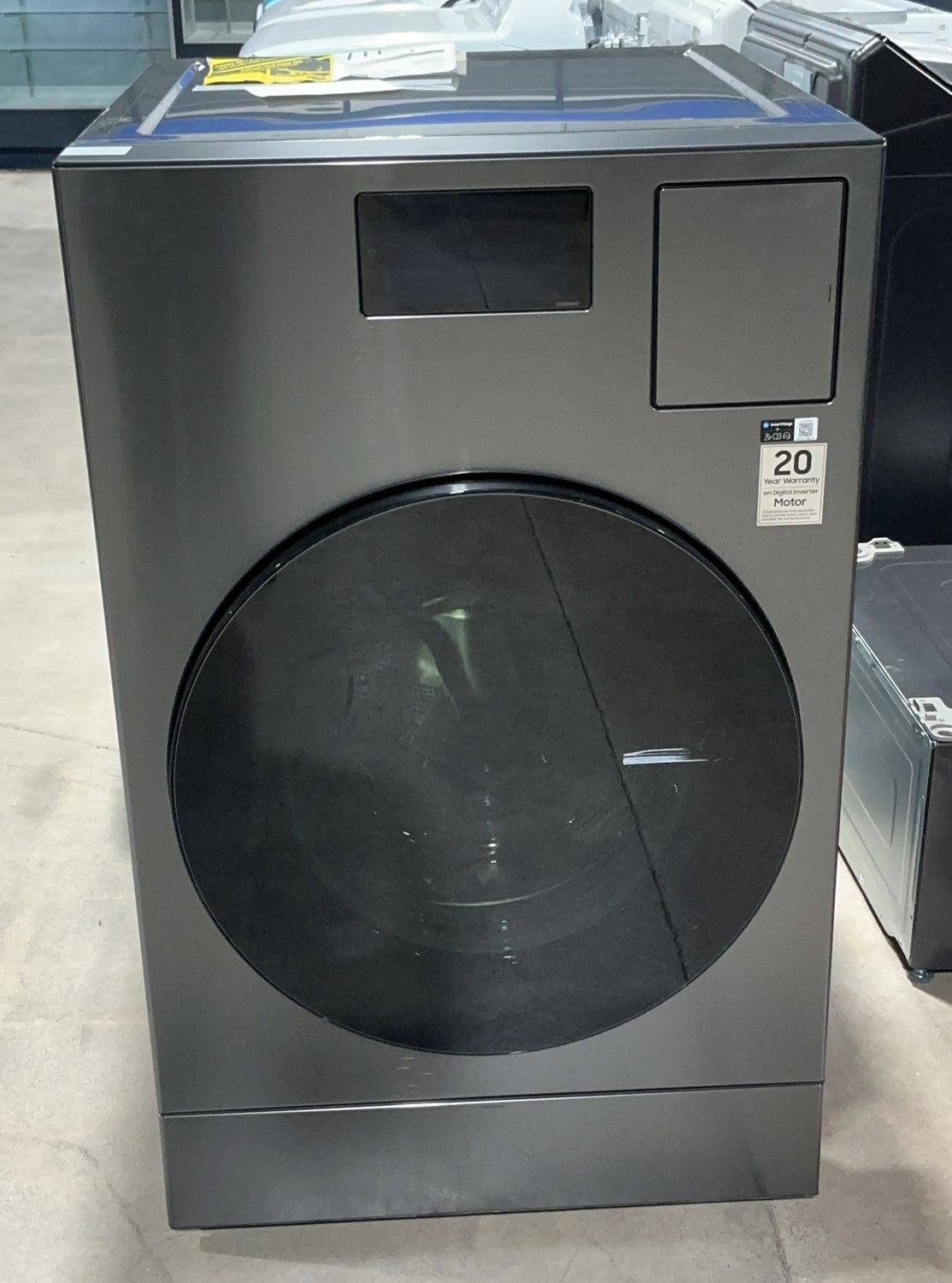 Samsung Bespoke AI One Body All-in-One Washer &amp; Dryer – Silver (WD90F53AVS - CBS-6531764 - 1813407