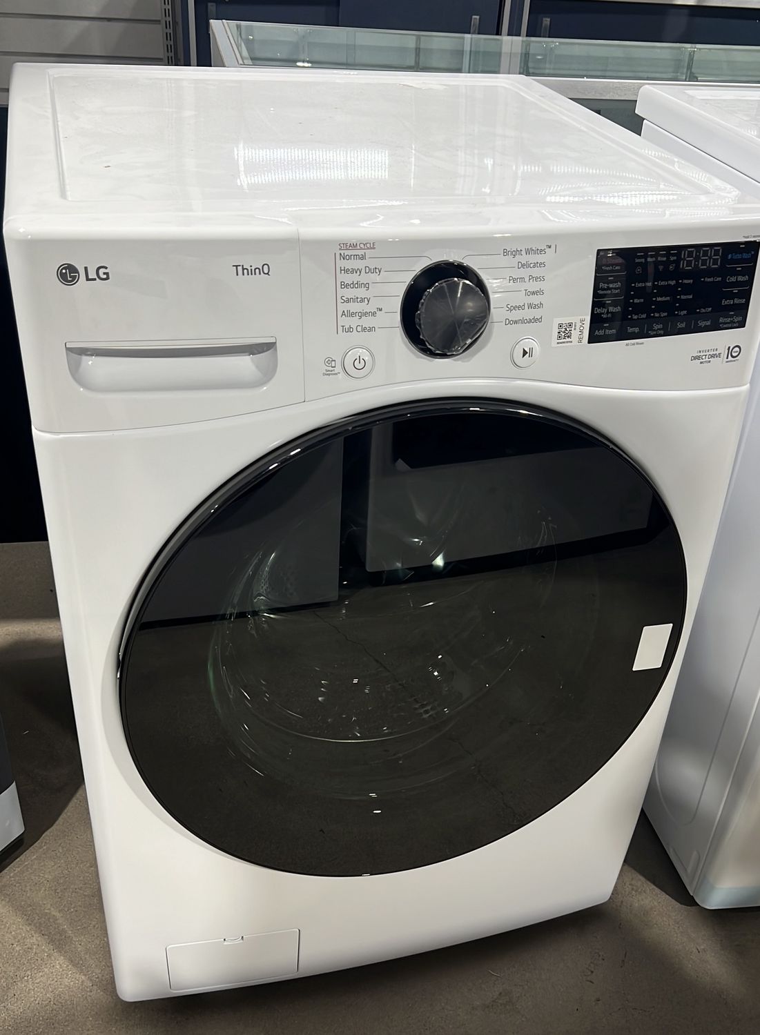 LG 4.5 cu. ft. Ultra Large Capacity Wi-Fi Enabled Front Load Washer with TurboWash 360° and Built-In Intelligence