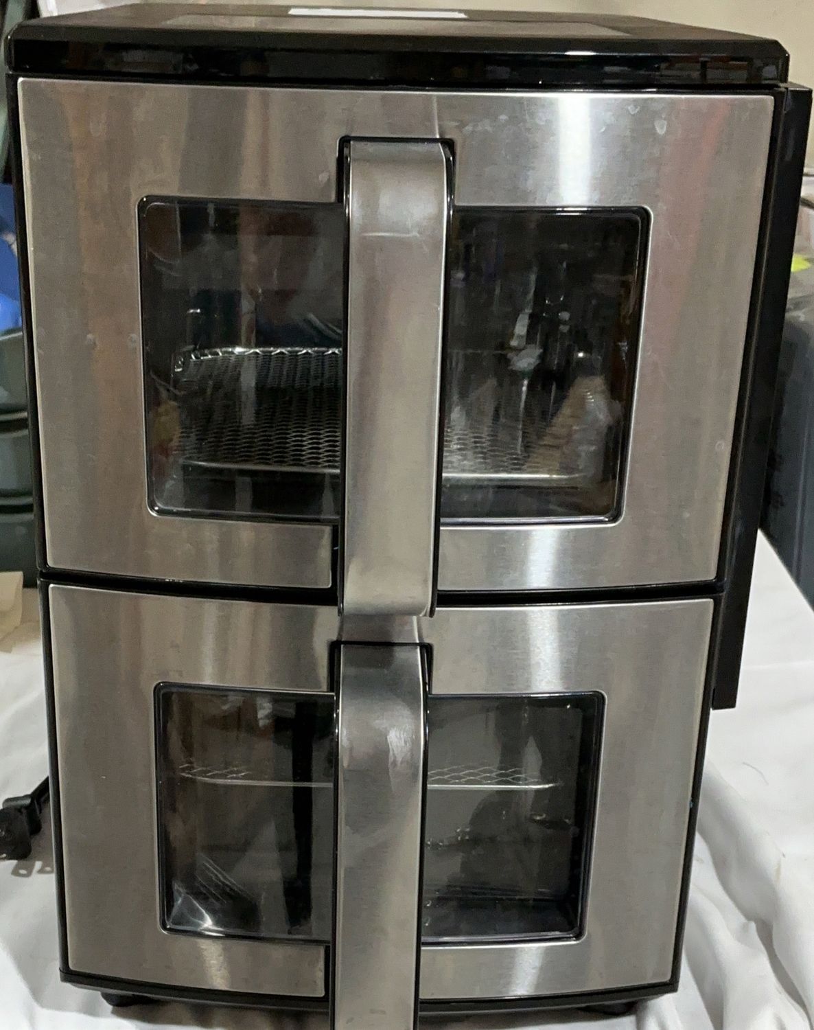 Gourmia 11QT Dual Stack Air Fryer – Large Capacity- 6494173 - 6494173 - 18-used