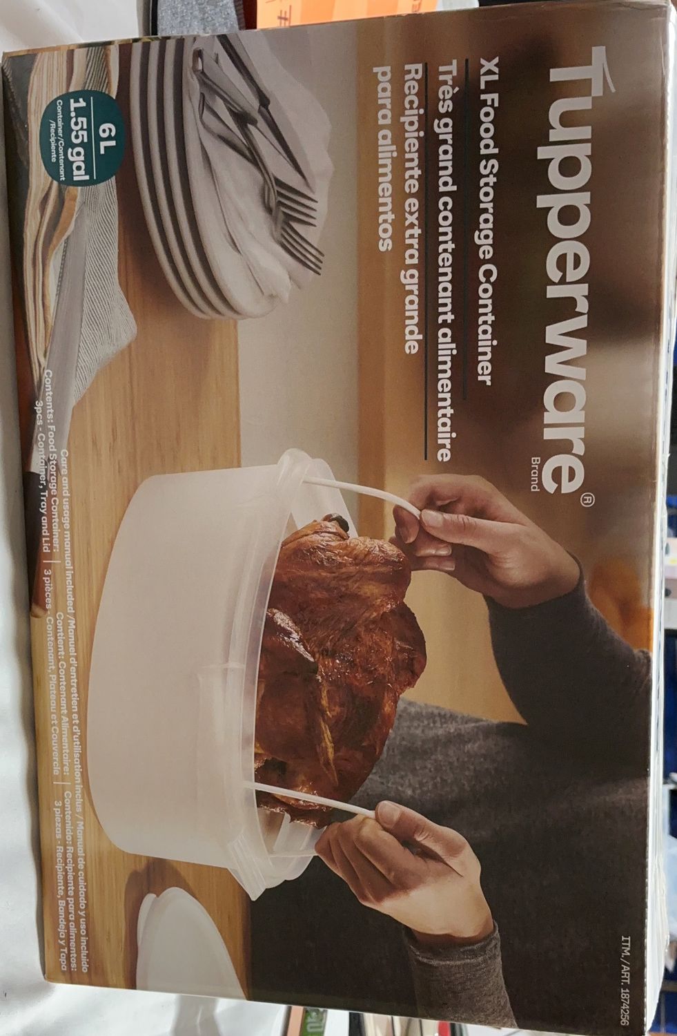 Tupperware Kitchen Storage Set – Stackable Design - 6494173 - 6494173 - 42 Like New