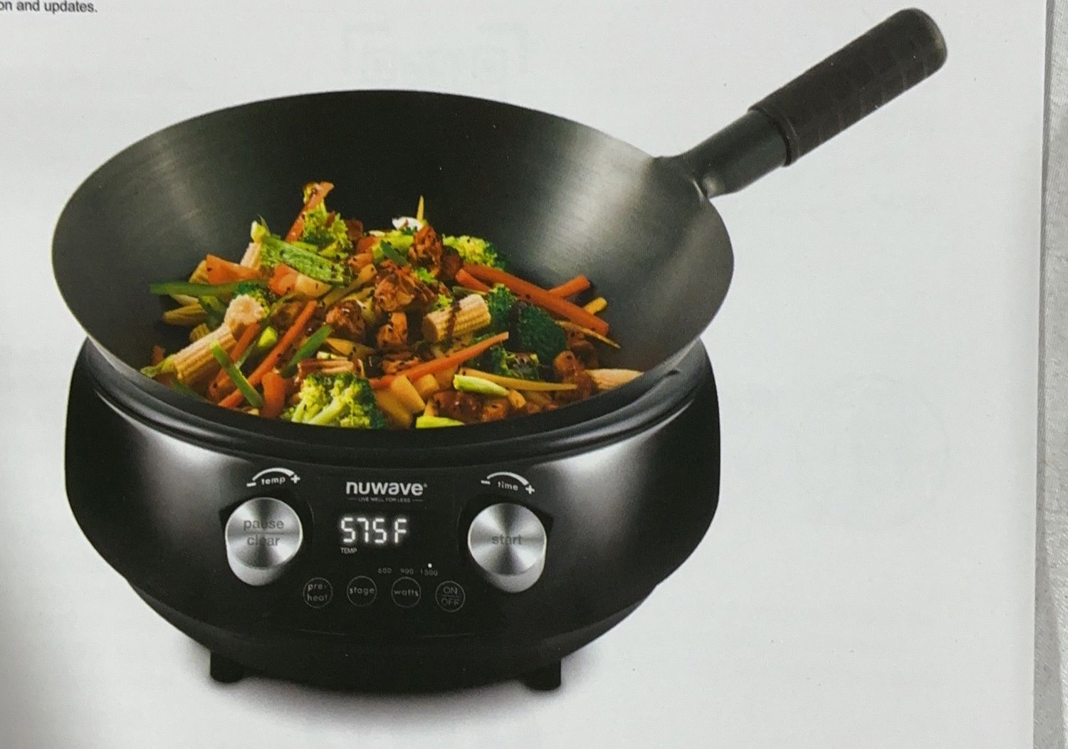 NUWAVE INDUCTION HOT WOK - 6494173 - 6494173 - 53-Like New