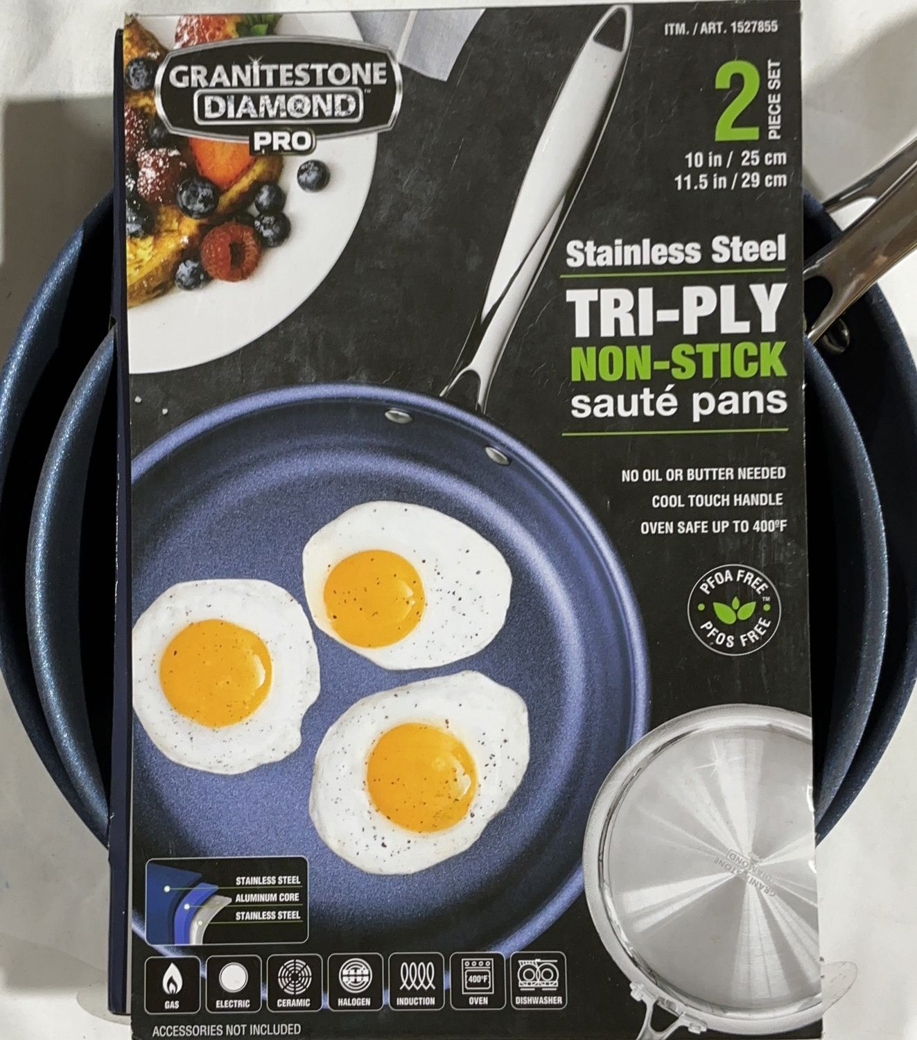 GRANITESTONE 2PC TRI PLY - 6494173 - 6494173 - 12 like new