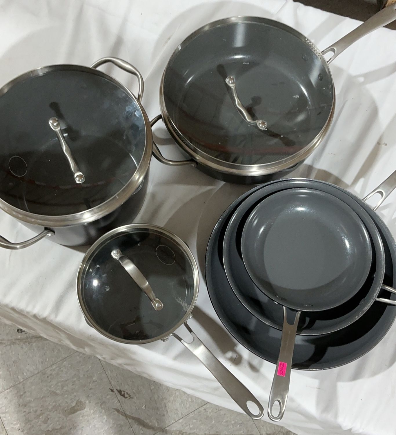 Tramontina 9-Piece Hard Anodized Nonstick Cookware Set – Induction Ready-used