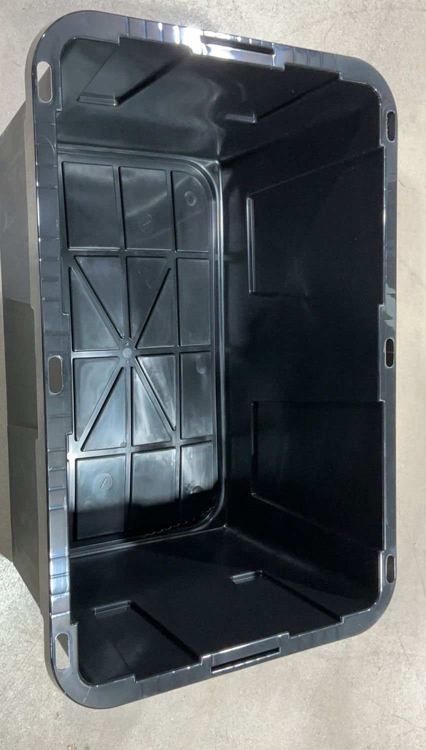 27G STORAGE TOTE W/LID – 1 pk Quality Home Furniture &amp; Décor – Durable Construction – Modern Styling – TOL-6550268