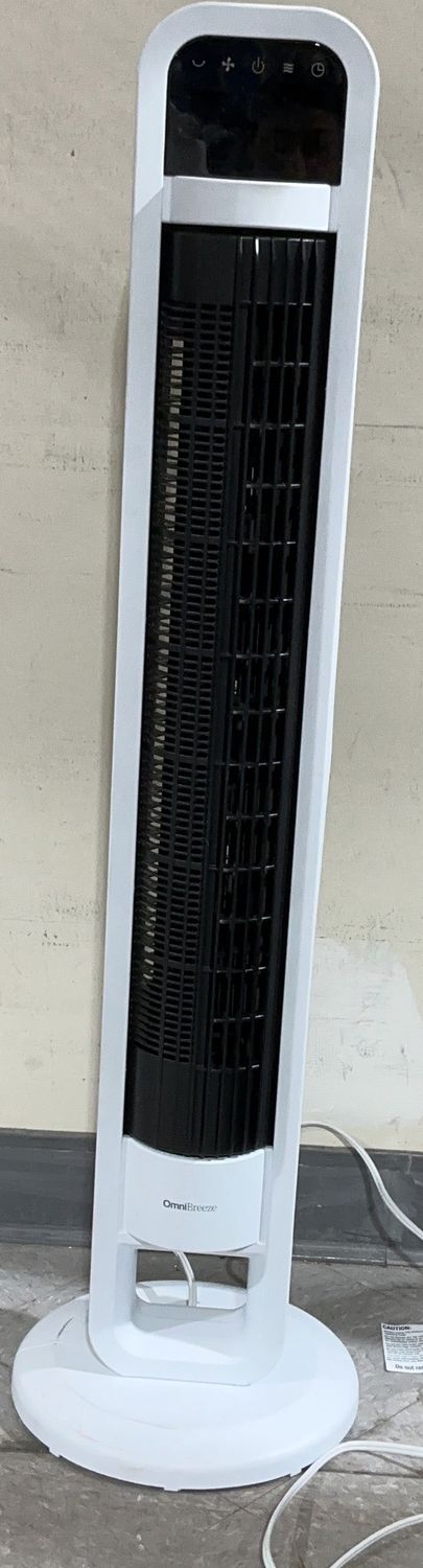 Omni Breeze Tower Fan with Internal Oscillation and Wi-Fi - Model 4333021 TOL-6550545-1-Open box