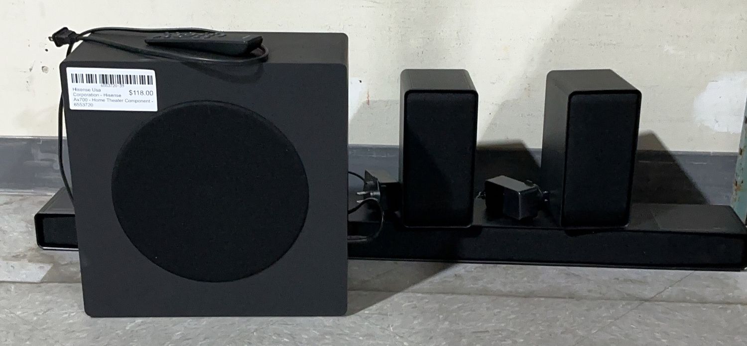 Hisense Usa Corporation - Hisense Ax700 - Home Theater Component - 6553720