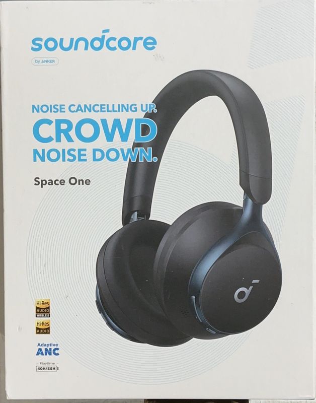 Fantasia Trading Llc - Soundcore Space One - Over-Ear / On-Ear Headphones - 6553720 open box