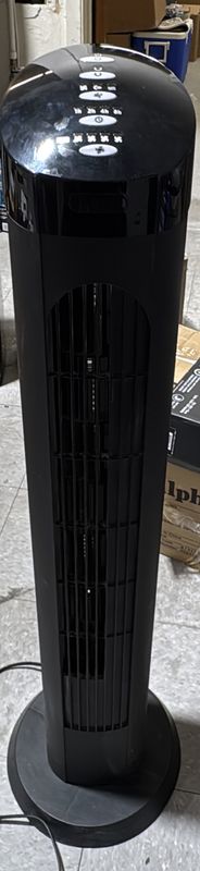 Oscillating Tower Fan with Touch Controls &amp; Timer – Quiet Cooling Fan for Home or Office