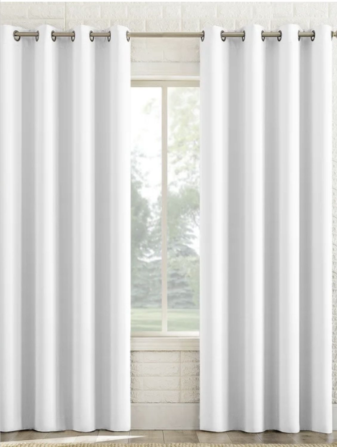 BRODERIC 84 WHITE  Costco Item 1772640-OPEN BOX