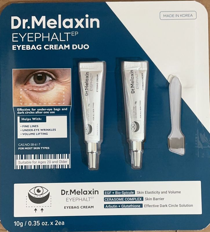 DR.MELAXIN EYE CREAM  Costco Item 1906626-Open Box