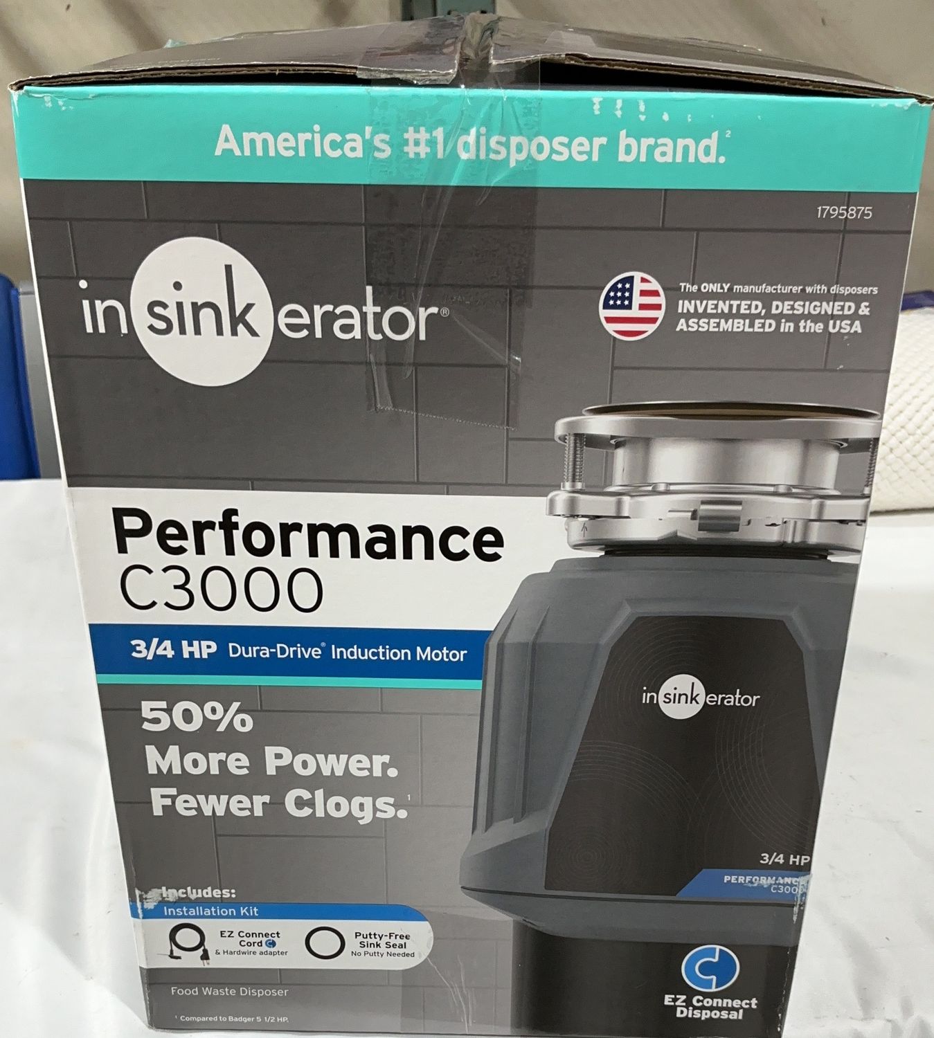 INSINKERATOR C3000  Costco Item 1795875-OPEN BOX