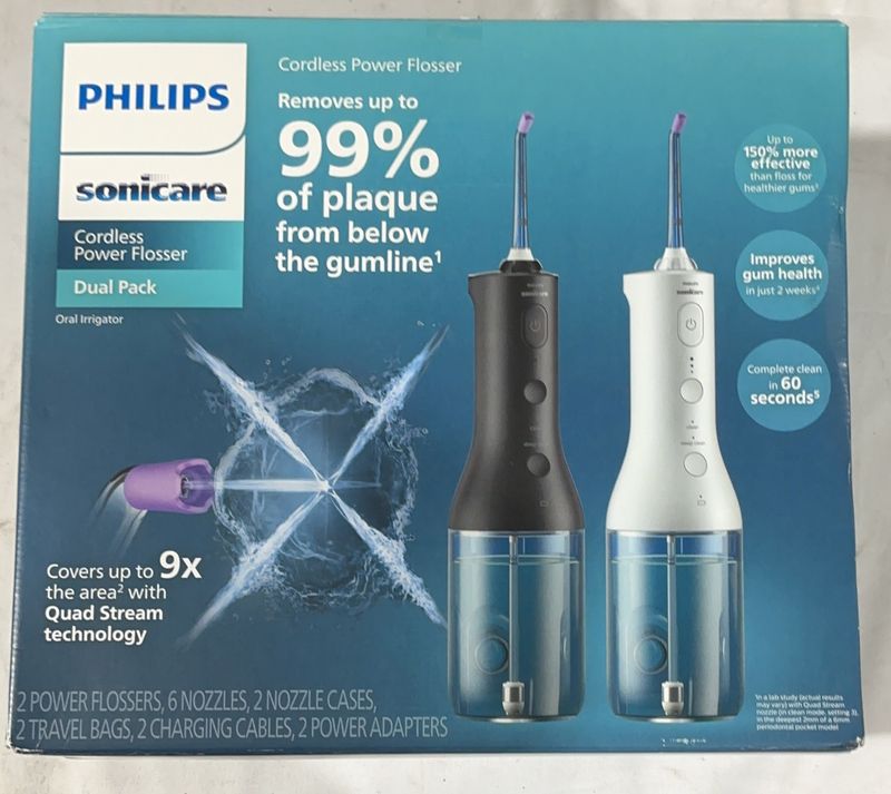 SONICARE WATERFLOSSER 2PK  Costco Item 1901990