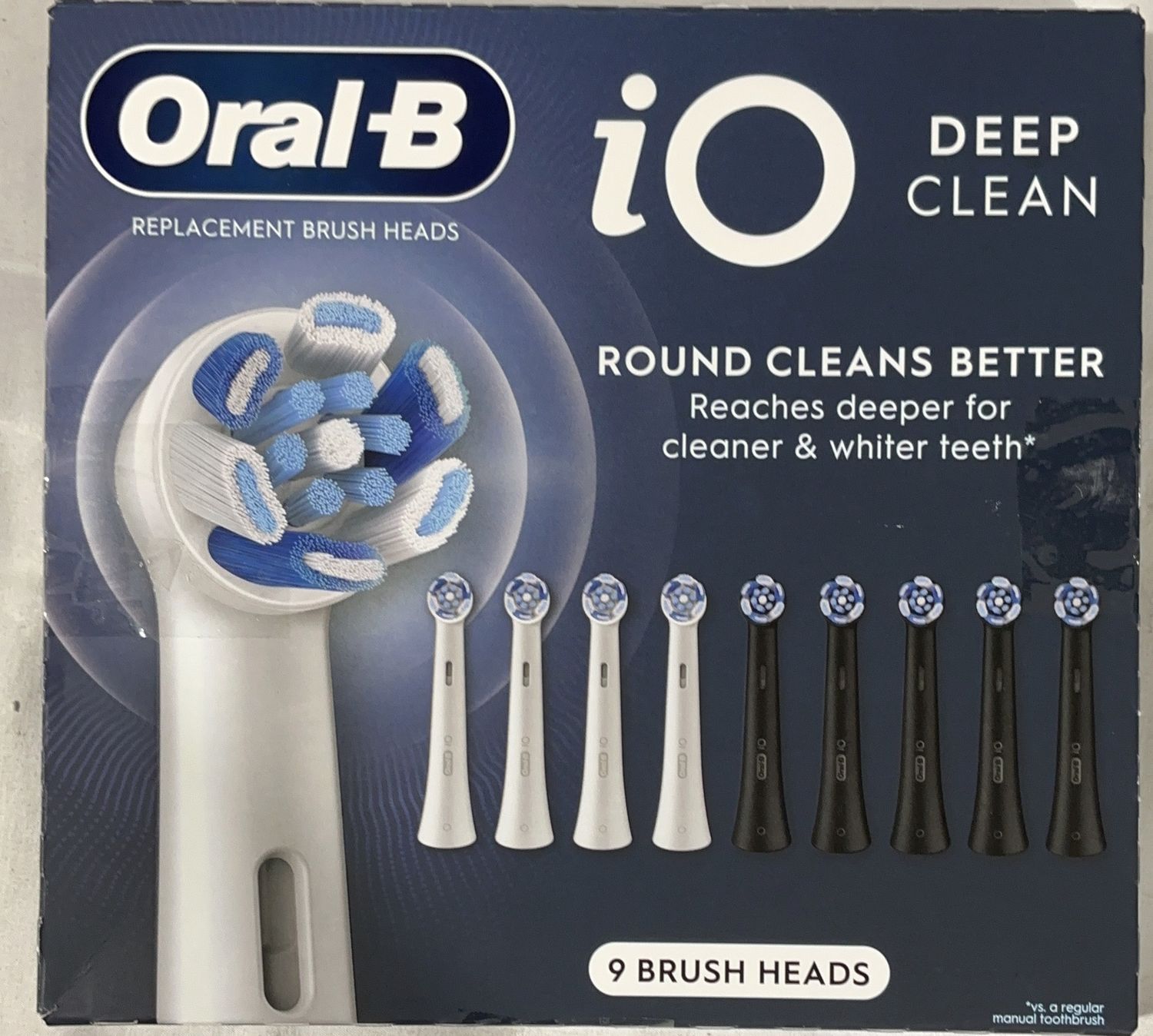 ORAL-B IO BRUSHHEADS 9CT  Costco Item 4610583