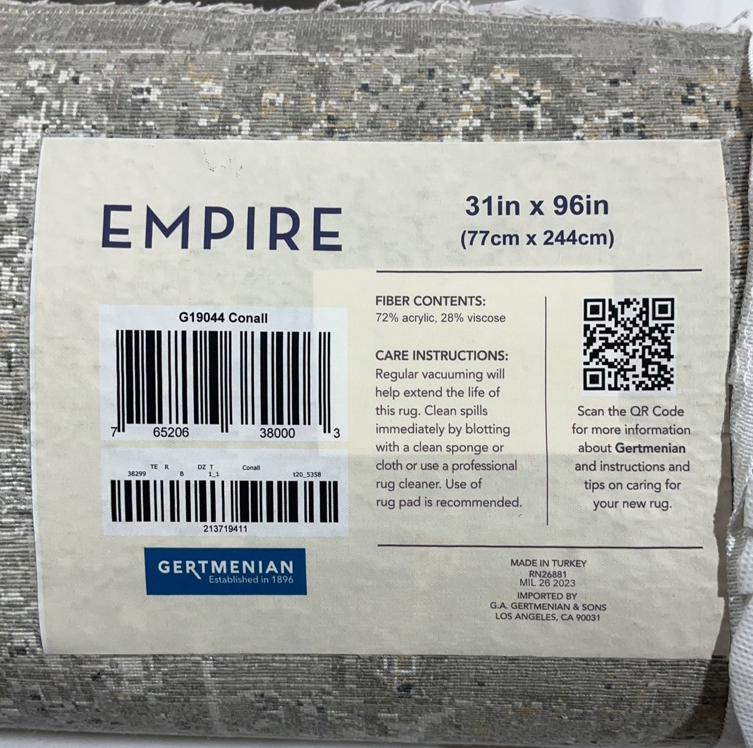 EMPIRE CONALL 2X8  Costco Item 1785692 LIKE NEW