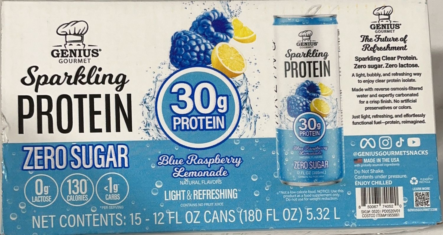 GENIUS GOURMET CLEAR RTD  Costco Item 1955661-OPEN BOX