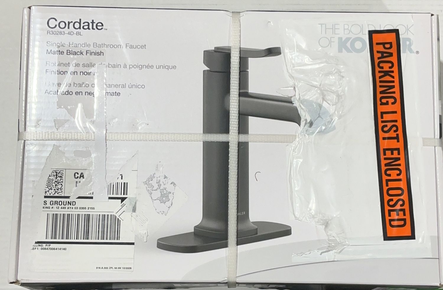 KOHLER CORDATE MATTE  Costco Item 1749816-LIKE NEW
