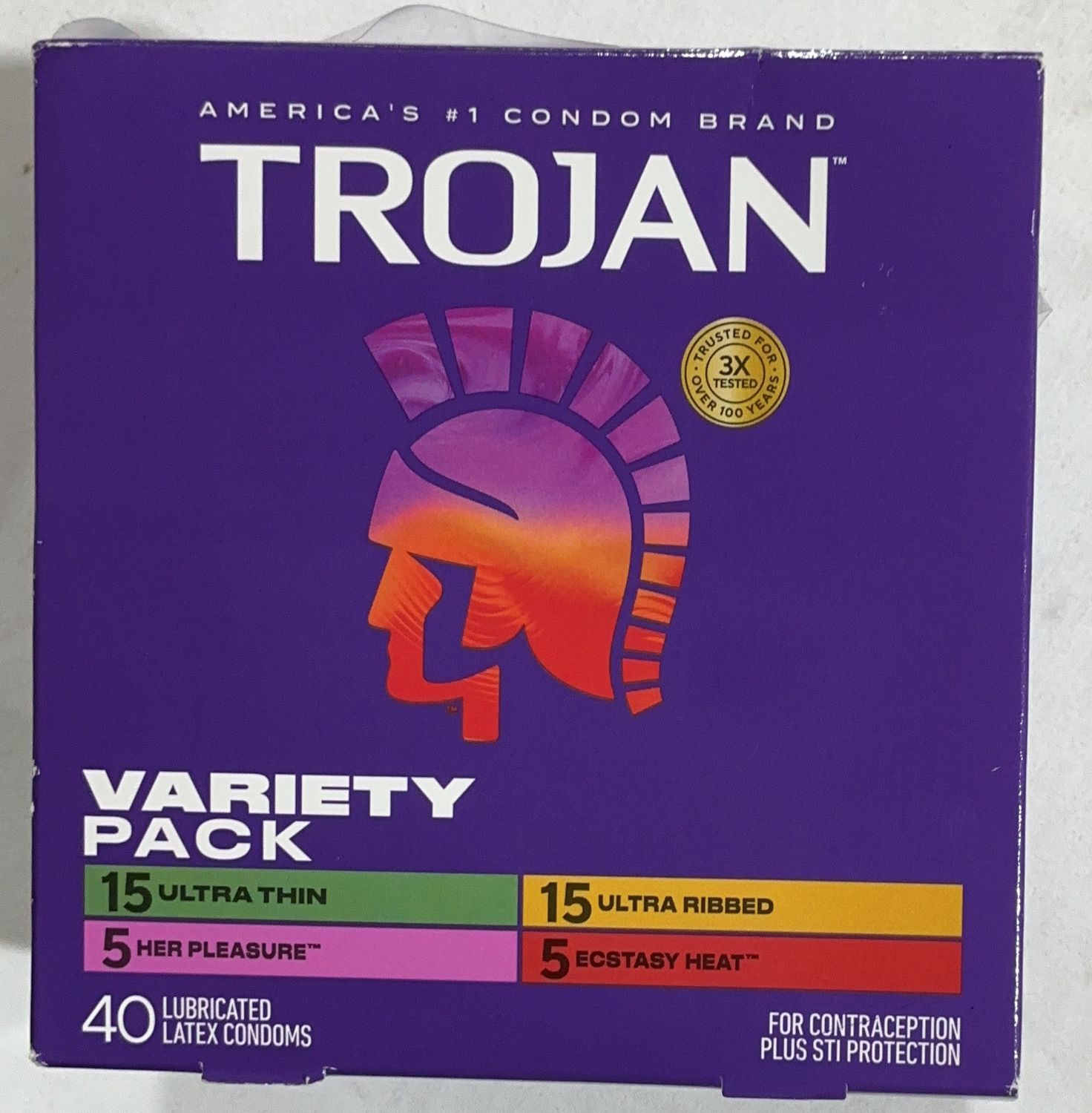 TROJAN CONDOM VARIETY PK  Costco Item 127401