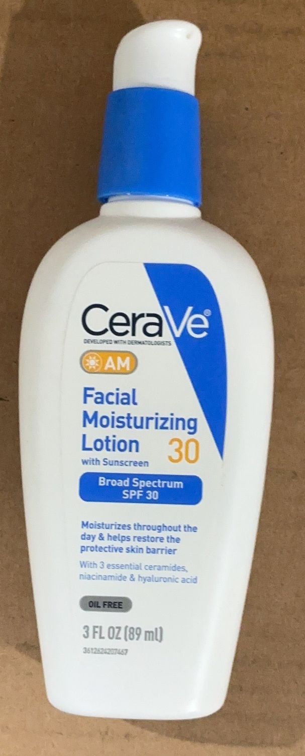 CERAVE AM MOISTURIZER  Costco Item 1869768 OPEN BOX