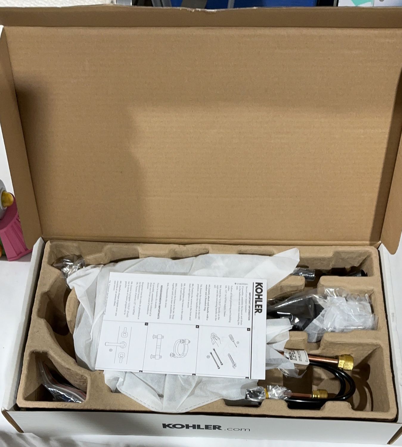 KOHLER TERZET WIDE BNCKEL  Costco Item 1848535-LIKE NEW