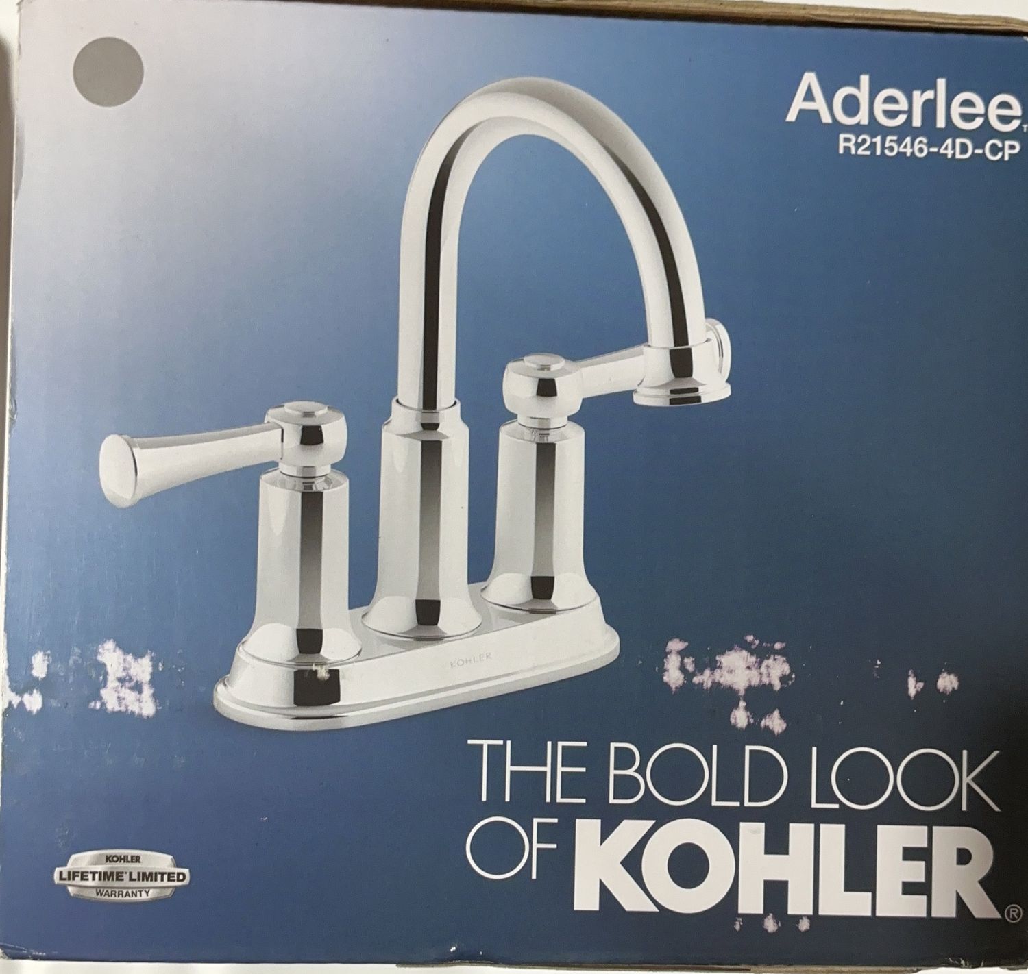 KOHLER ADERLEE CENTERSET  Costco Item 1742081-OPEN BOX