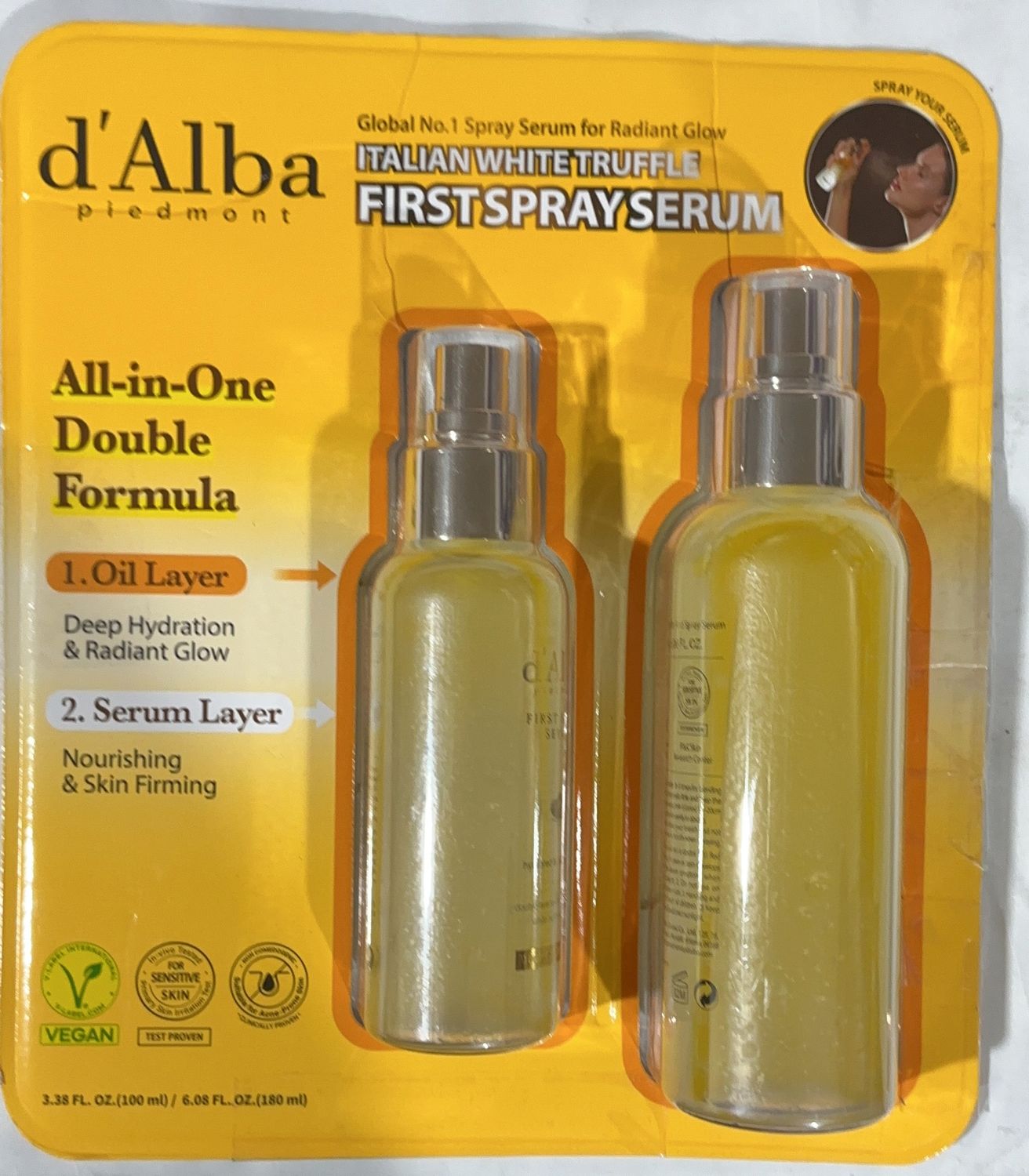 D'ALBA TRUFFLE SPRAY 2-PK  Costco Item 1988969