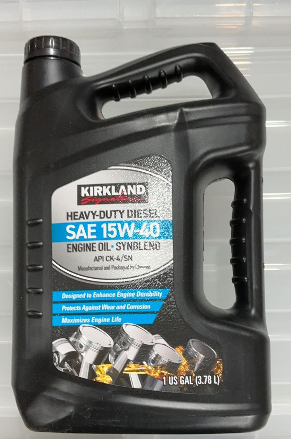 KS 15W40 SYNBLEND 3-1GAL  Costco Item 1890281-OPEN BOX