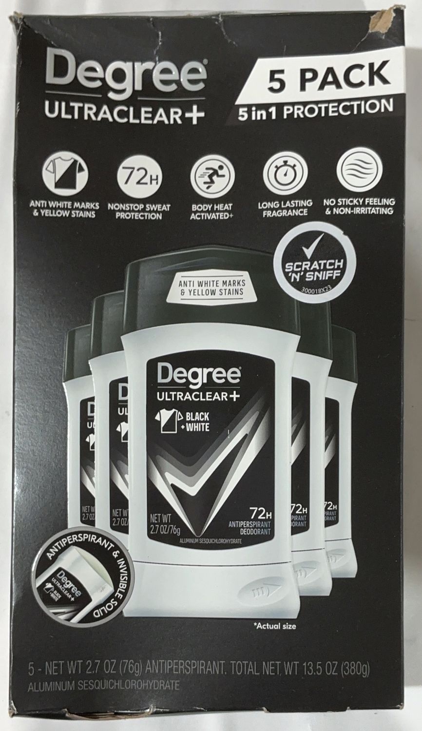 DEGREE ULTRACLEAR APDO  Costco Item 1613181-OPEN BOX