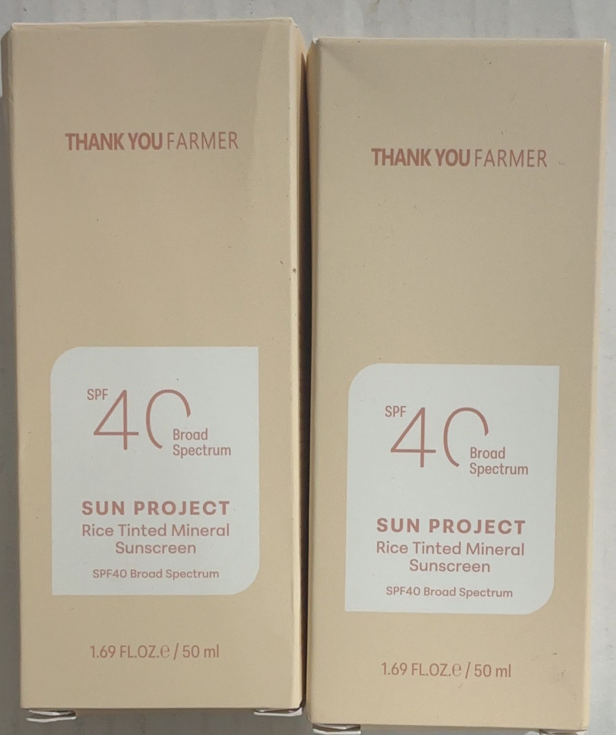 TYF RICE TINTED MINERAL  Costco Item 1991789-OPEN BOX