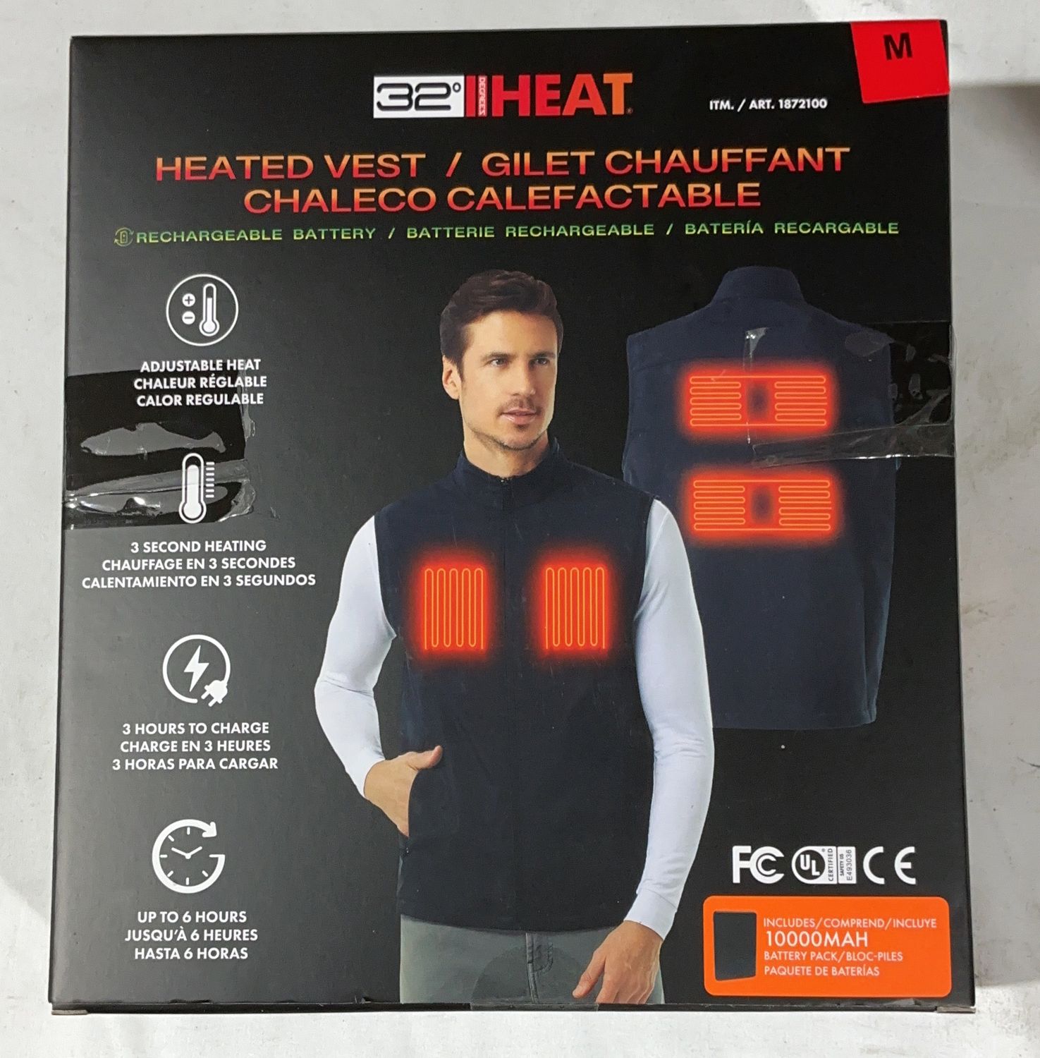HEATED VEST 32 DEGREE  Costco Item 1872100