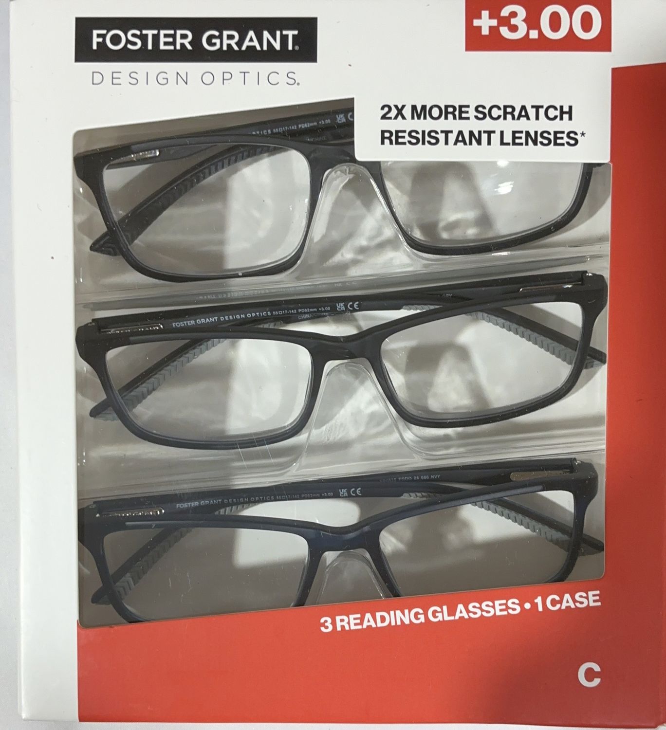 666 CLASSIC RECTANGLE 3PK  Costco Item 1908290-OPEN BOX