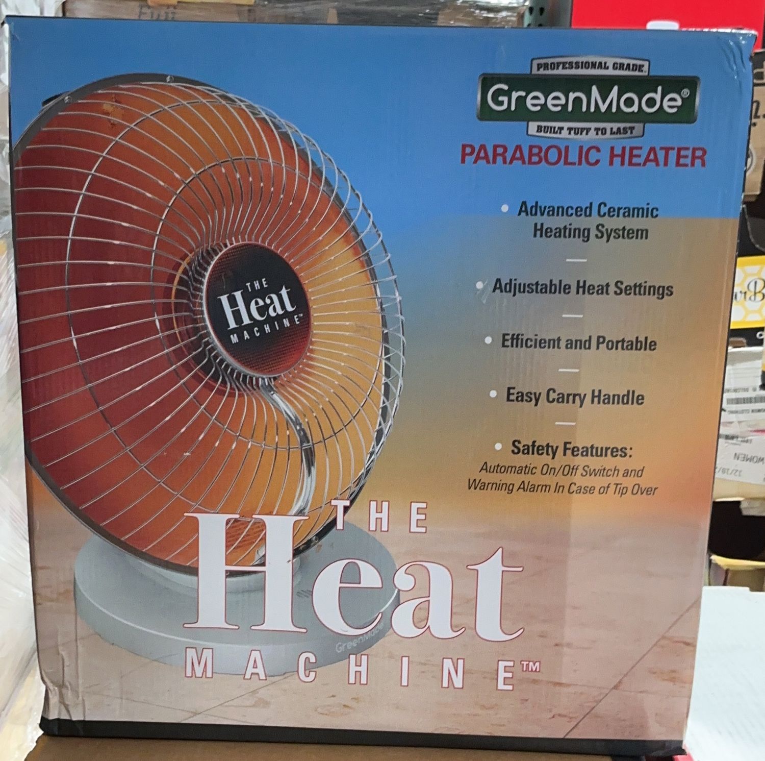 THE HEAT MACHINE  Costco Item 2257172-open box