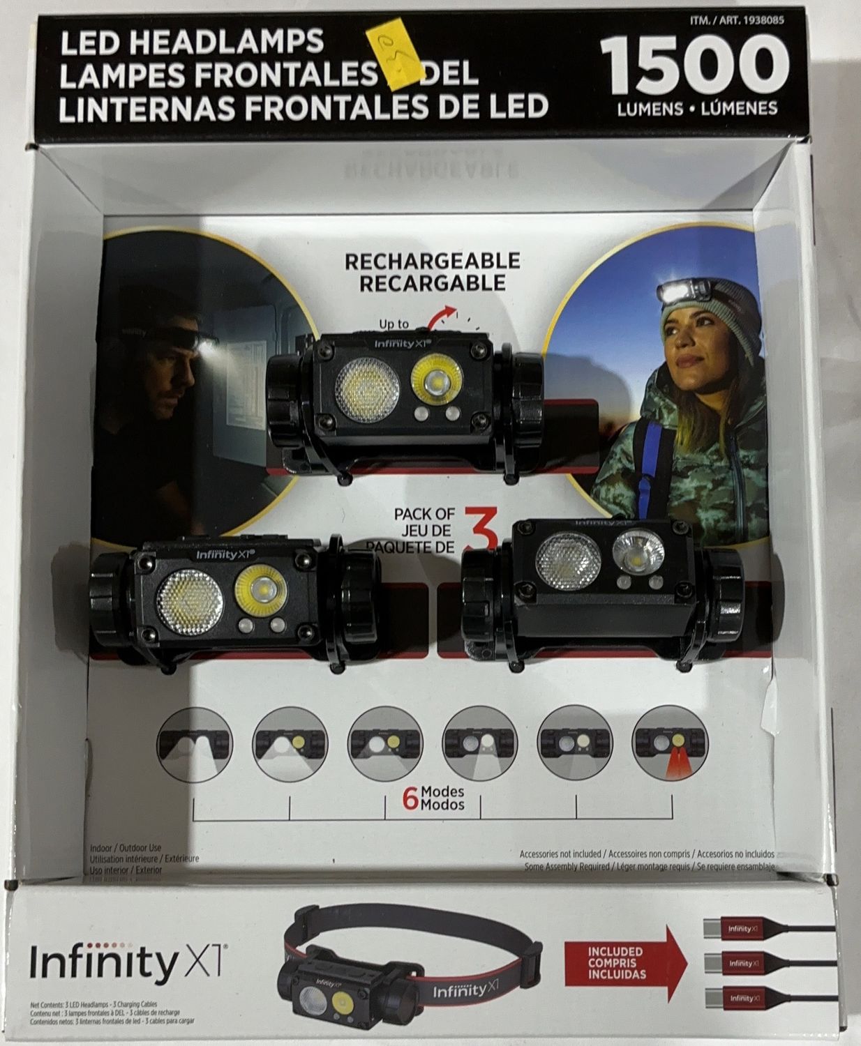 INFINITY X1 3PK 1500L  Costco Item 1938085