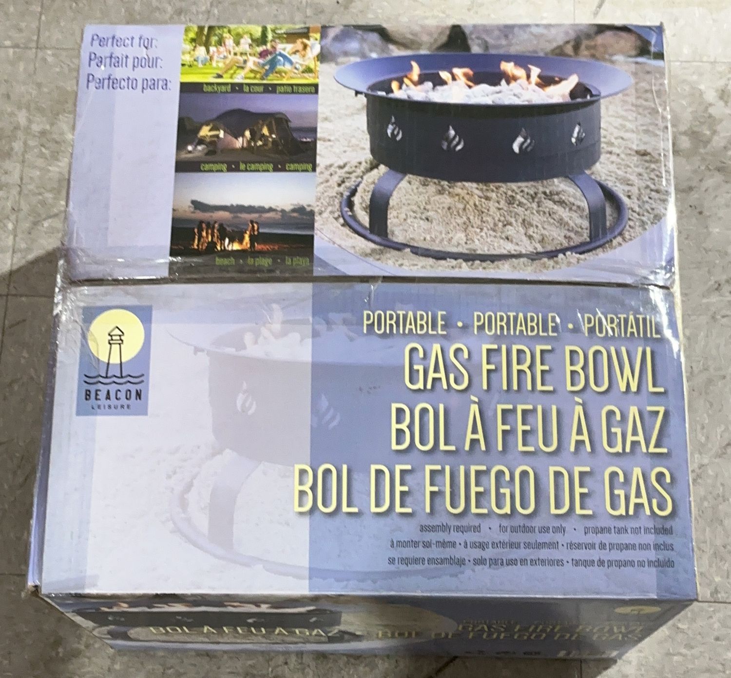 BEACON LEISURE FIREBOWL  Costco Item 1480622-LIKE NEW
