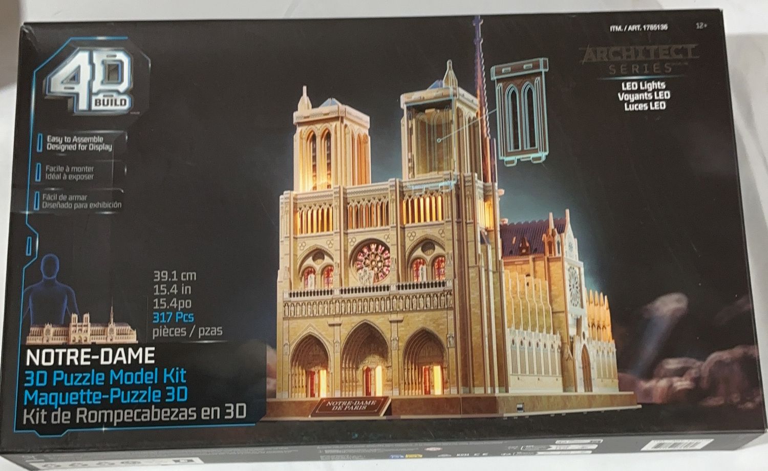 4D PUZZLE ASSORTMENT  Costco Item 1785136-OPEN BOX