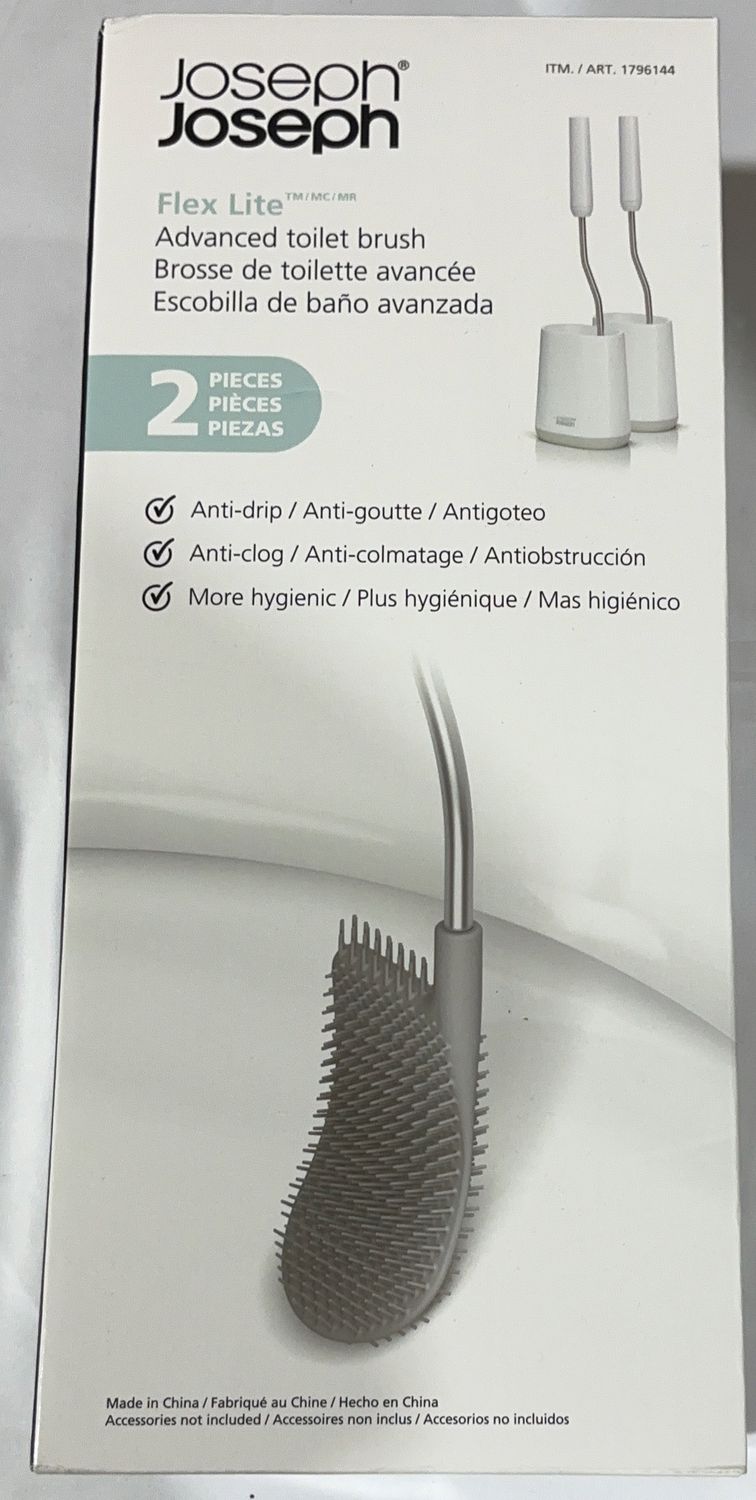 JOSEPH JOSPH TOILET BRUSH  Costco Item 1796144-OPEN BOX