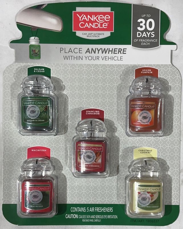 YANKEE CANDLE CAR JAR AIR  Costco Item 1806537-Like New