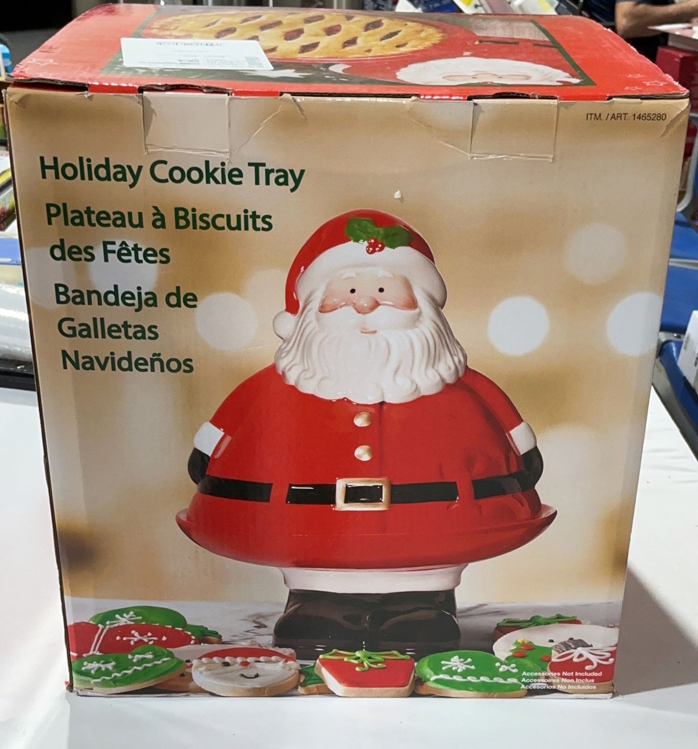 HOLIDAY COOKIE TRAY  Costco Item 1465280-LIKE NEW