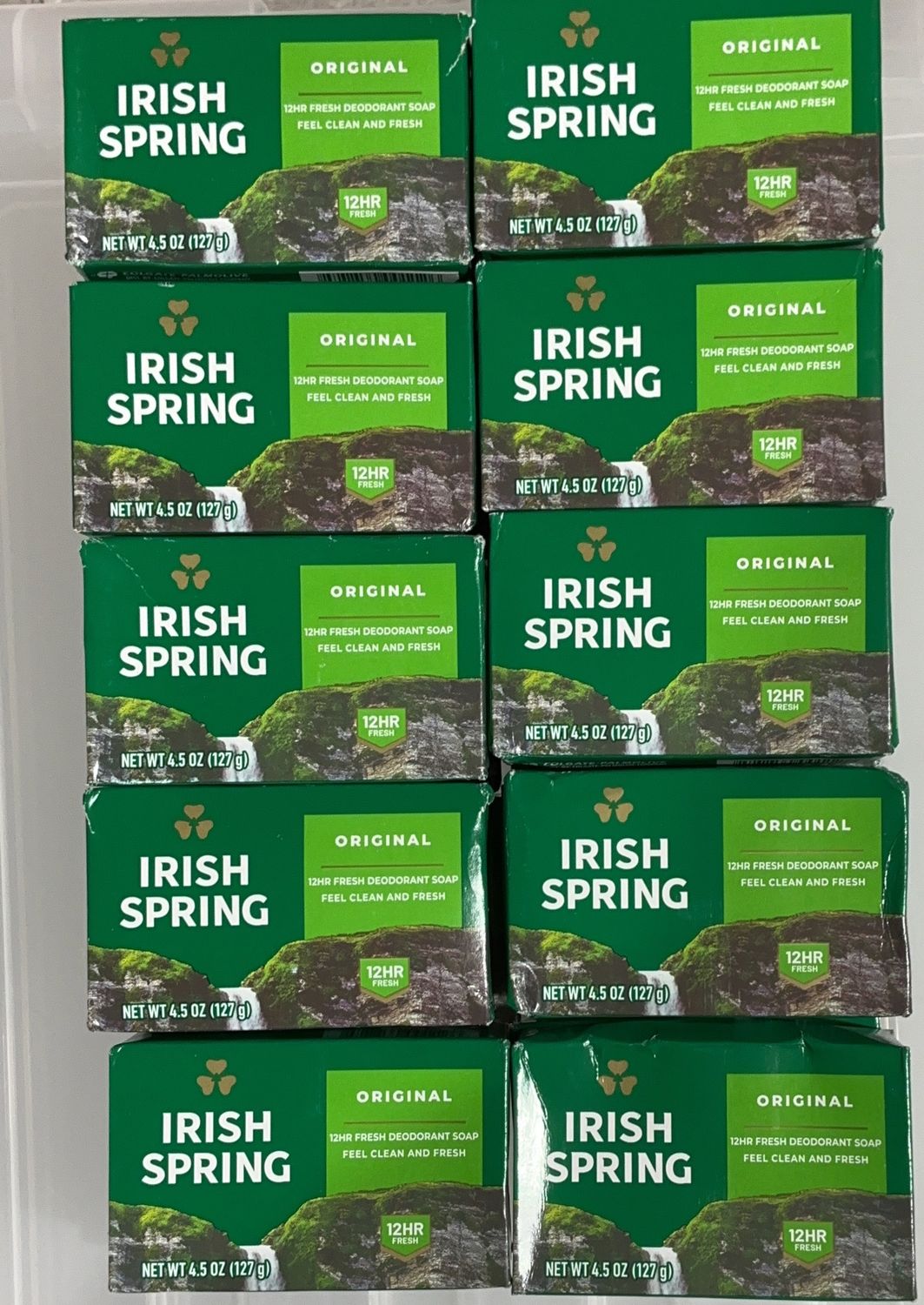IRISH SPRING BAR SOAP  Costco Item 1616284-OPEN BOX
