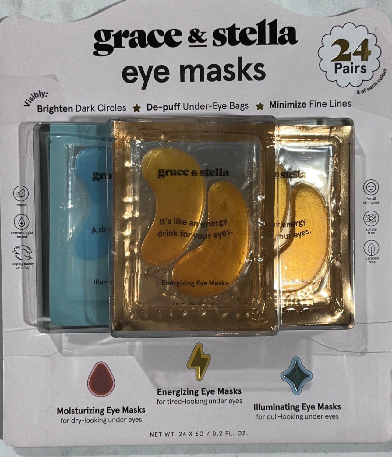 GRACE AND STELLA PATCHES  Costco Item 1897598 OPEN BOX