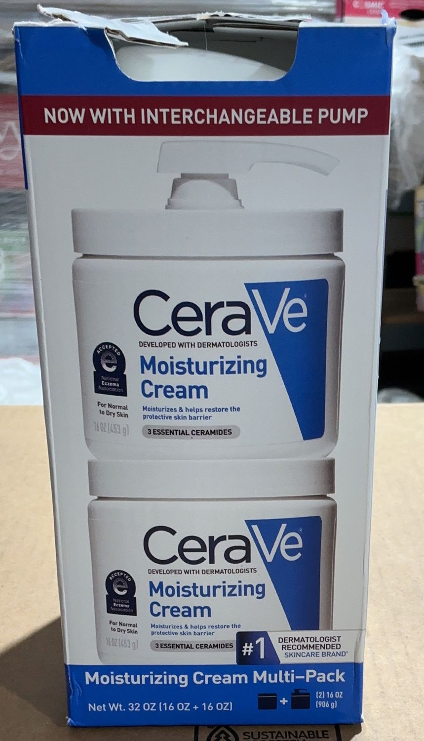 CERAVE MOISTURIZING  Costco Item 1561475-OPEN BOX
