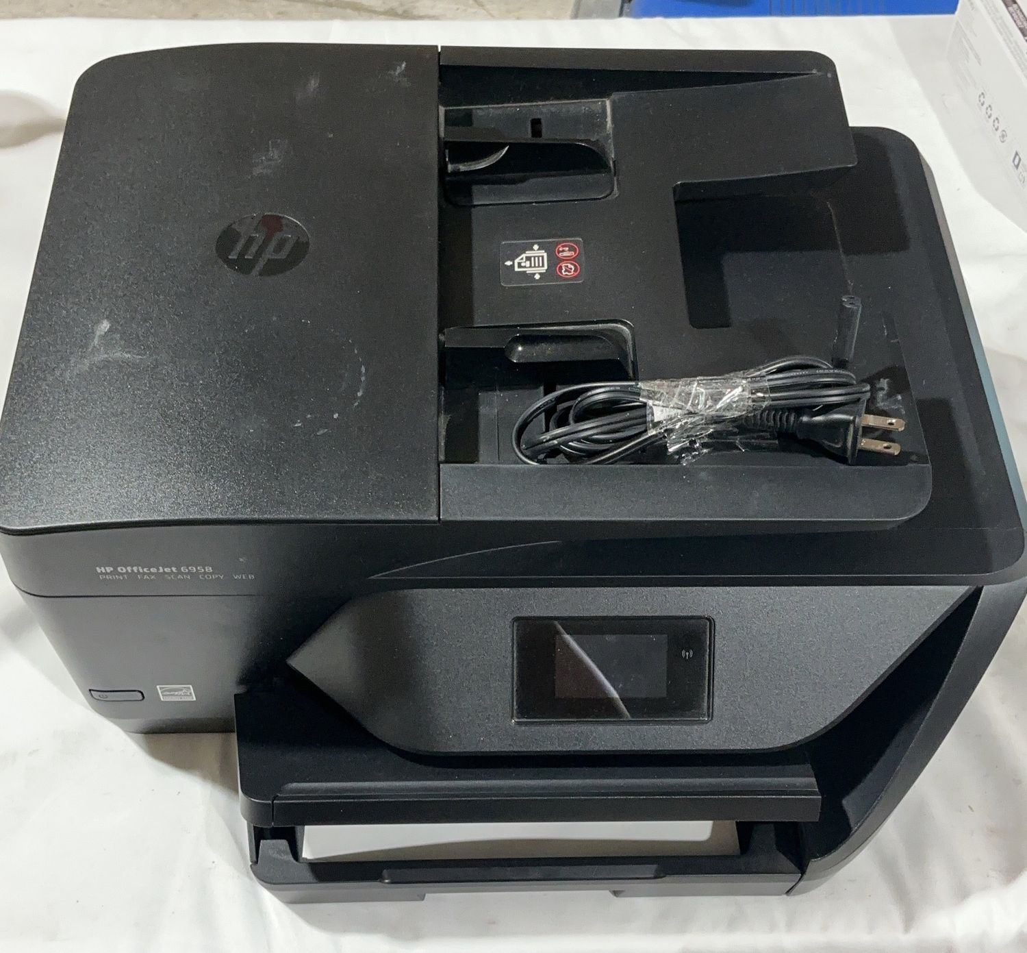 HP OJ6958 PRO ALL IN ONE  Costco Item 1136132-OPEN BOX