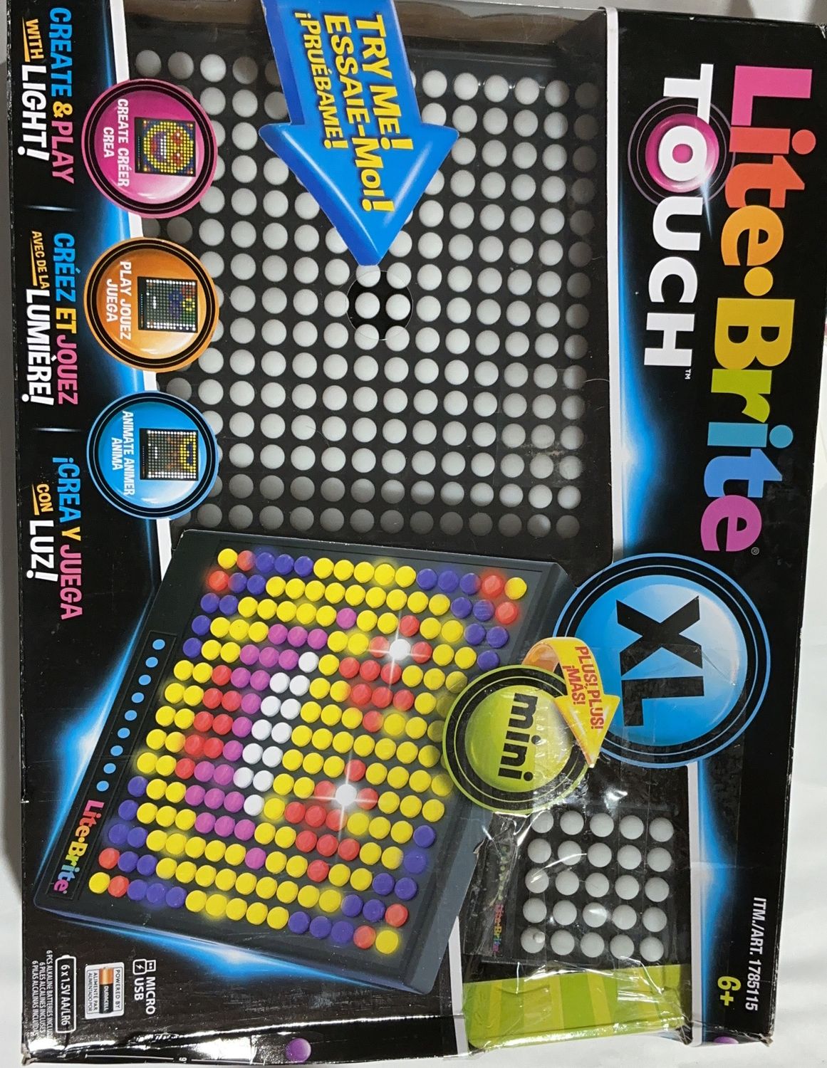 LITE-BRITE XL TOUCH MINI  Costco Item 1785115