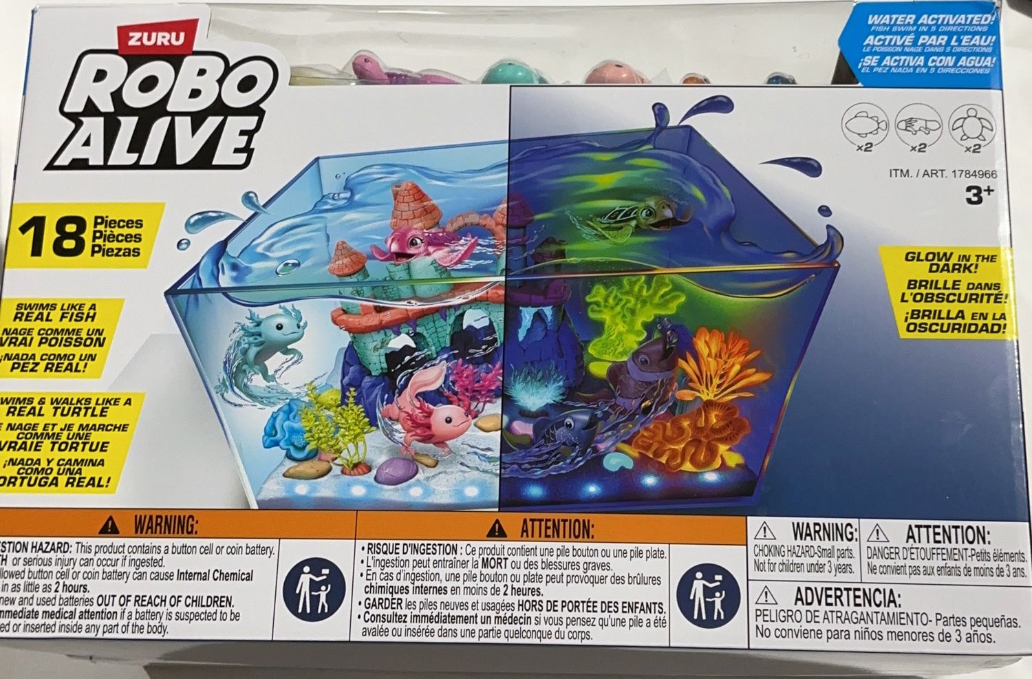 ROBO ALIVE LIGHT UP  Costco Item 1784966 LIKE NEW