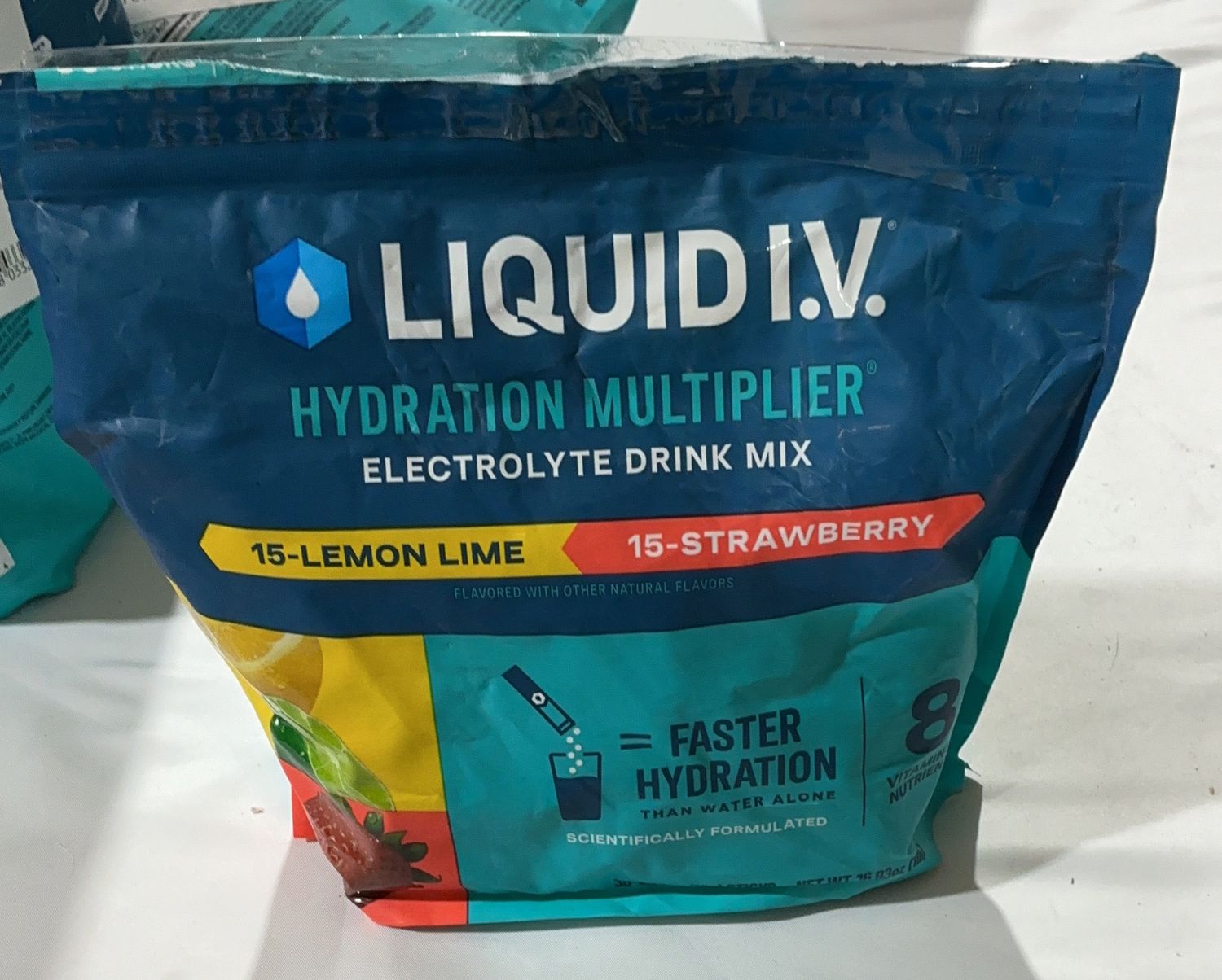 LIQUID IV VARIETY PACK  Costco Item 1932071-OPEN BOX